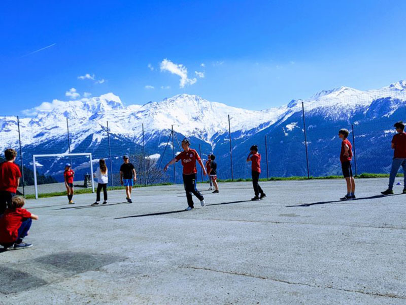 FOOTBALL TRAINING IN THE MOUNTAINS